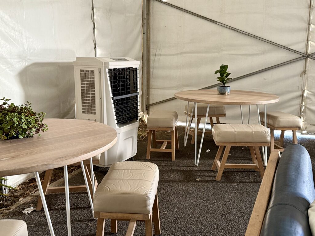 Edgemead Tennis Club Marquee Cooling
